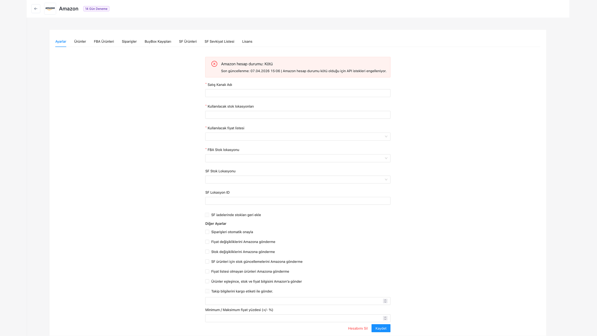 Amazon-entegrasyonu-panel