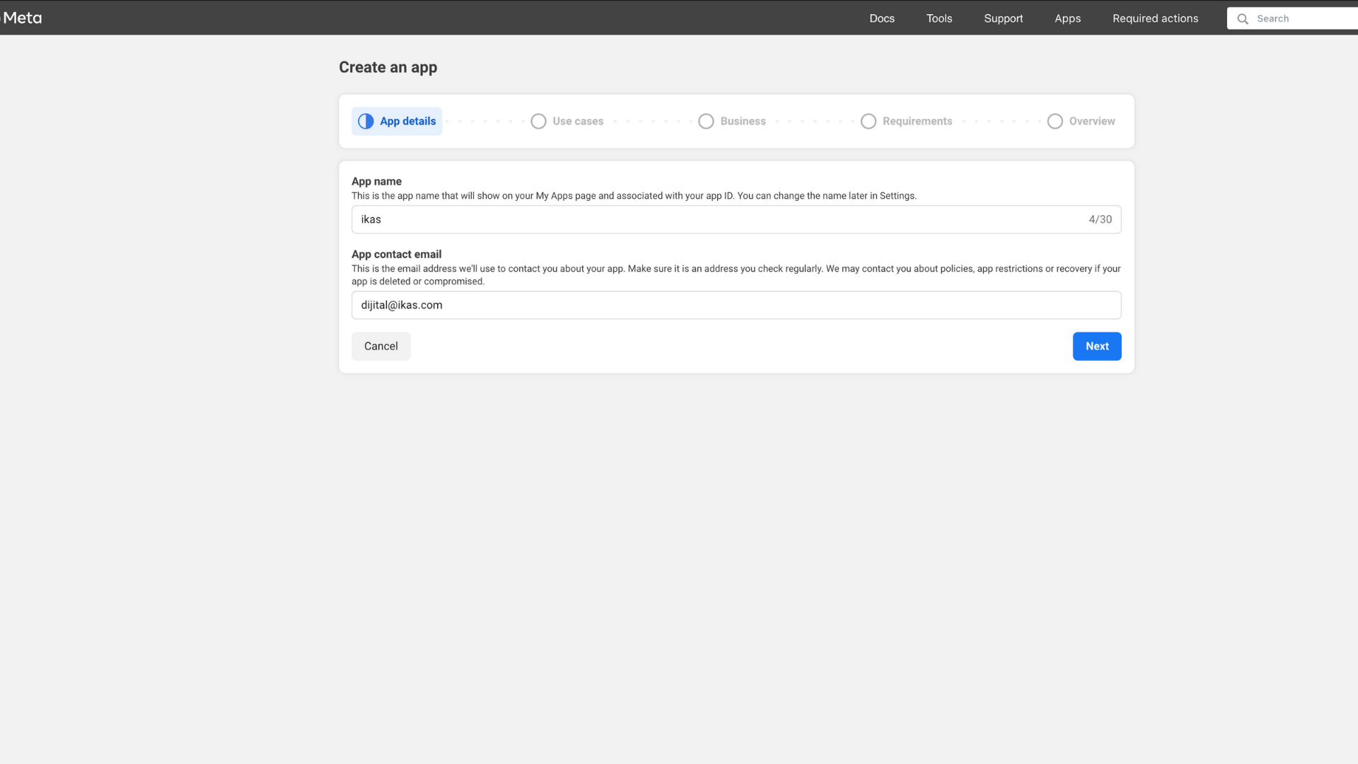 Meta-app-name
