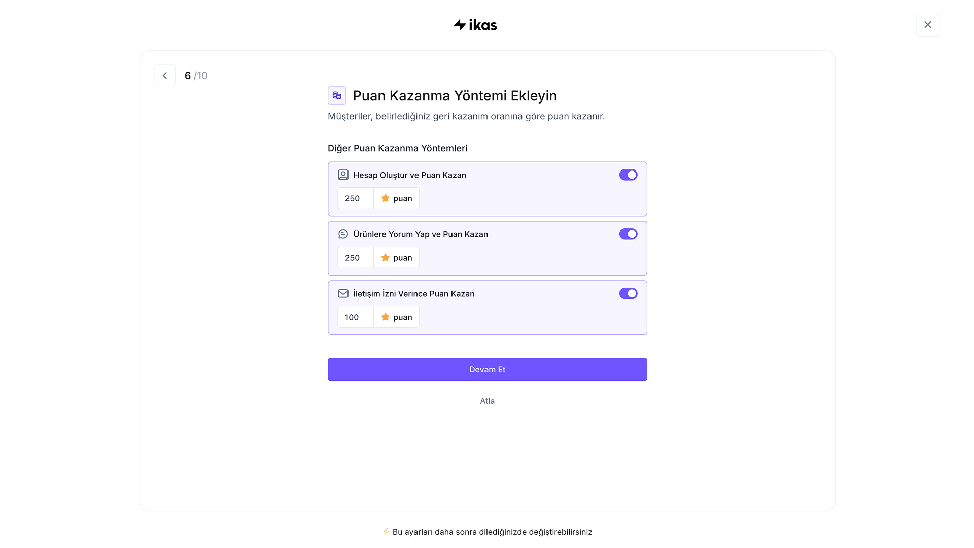 Puan-kazanma-yontemi