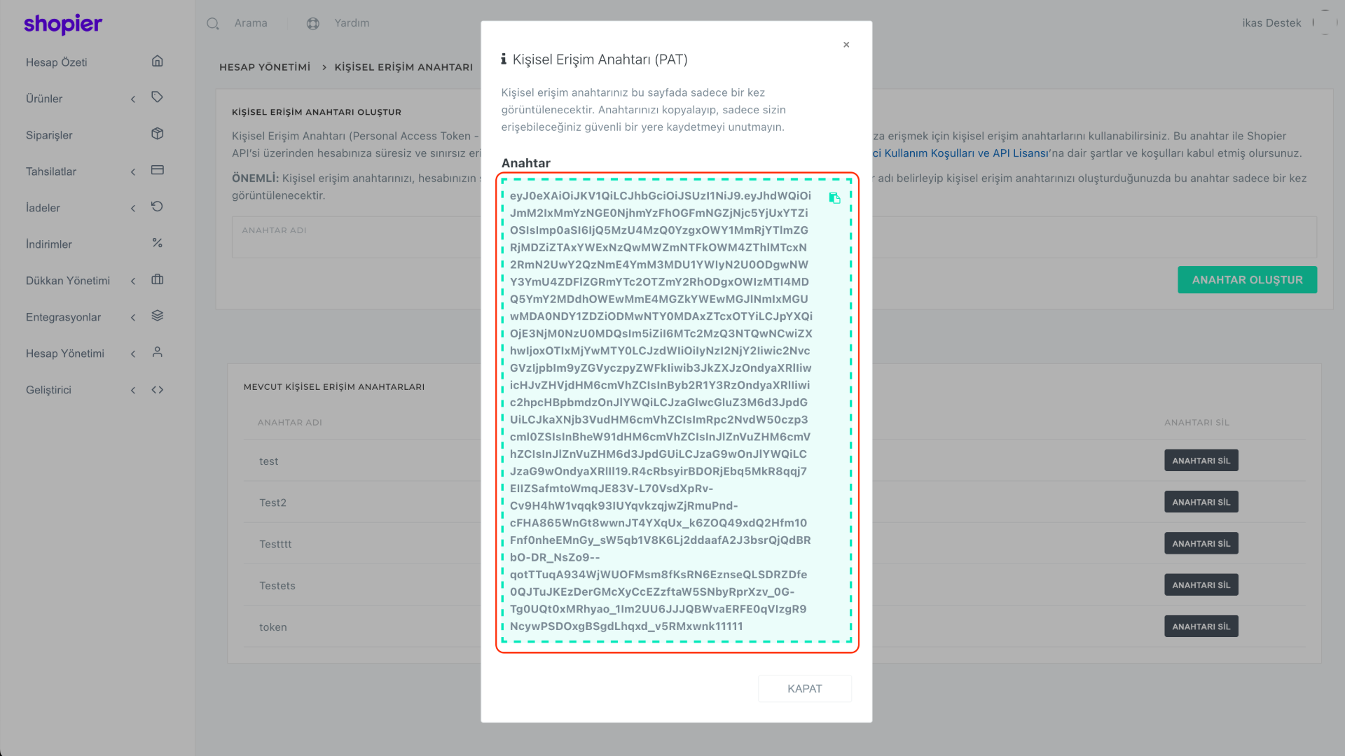 migrate-from-shopier-token